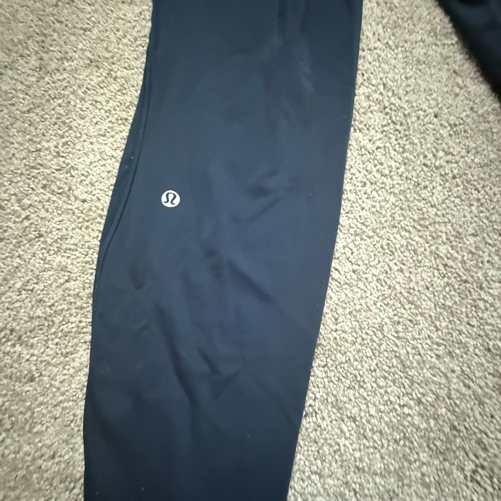 Lulu Wunder Train high rise contour fit. Nancy blue. Size 14. Worn twice